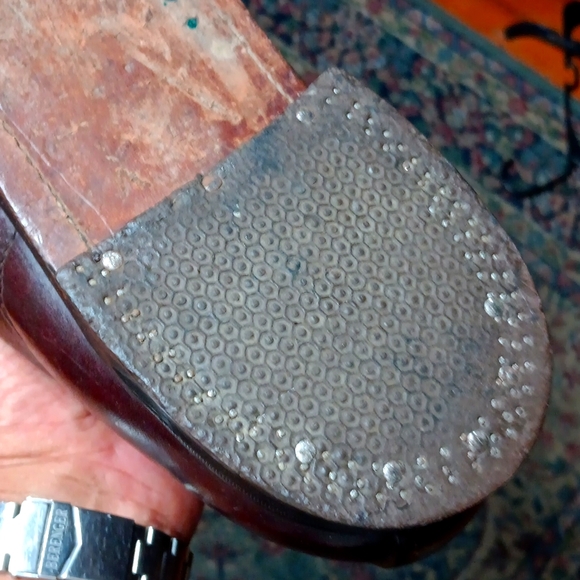 European Men's Pebble Leather Steel Toe Super Duty Boot - Picture 15 of 17